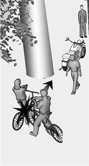 大学生扶老太